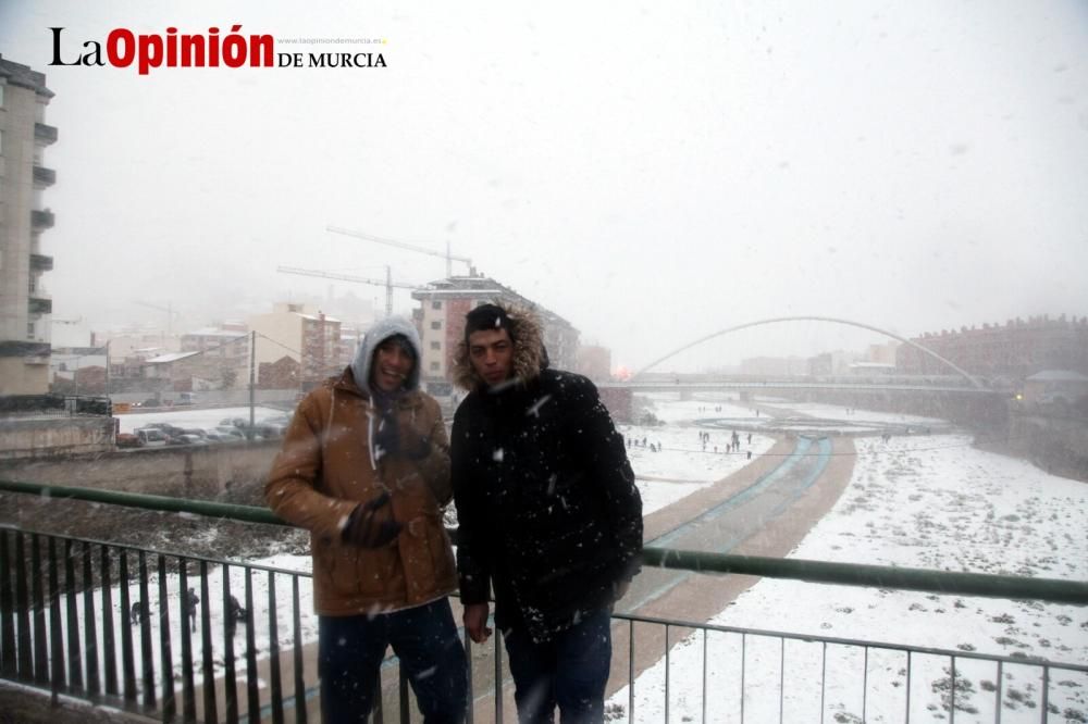 Gran nevada en Lorca