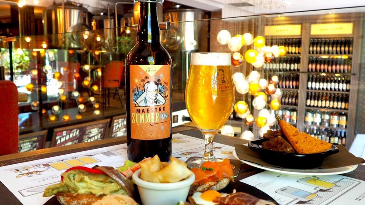 Maestró, tapas y cervezas artesanas