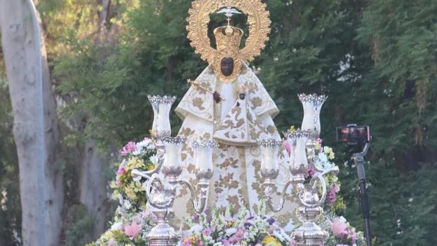 La Virgen de Guadalupe este domingo por las calles de Córdoba.