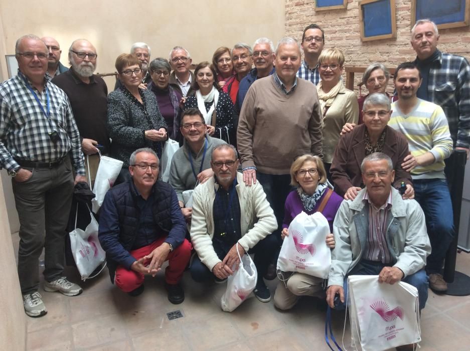 Alaquàs Debat visita el Museu del Palmito de Aldaia.