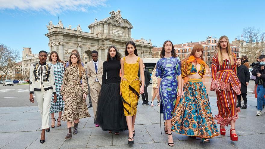 Furor por los diseñadores canarios en la Semana de la Moda de Madrid