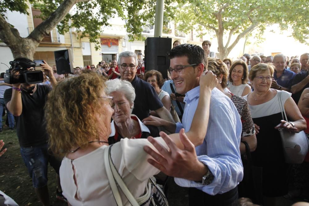 Primer acto como alcalde de Jorge Rodríguez tras su detención