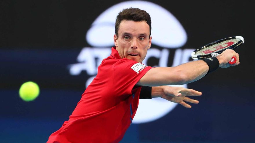 Roberto Bautista supera a Tsitsipas en la Copa Hopman