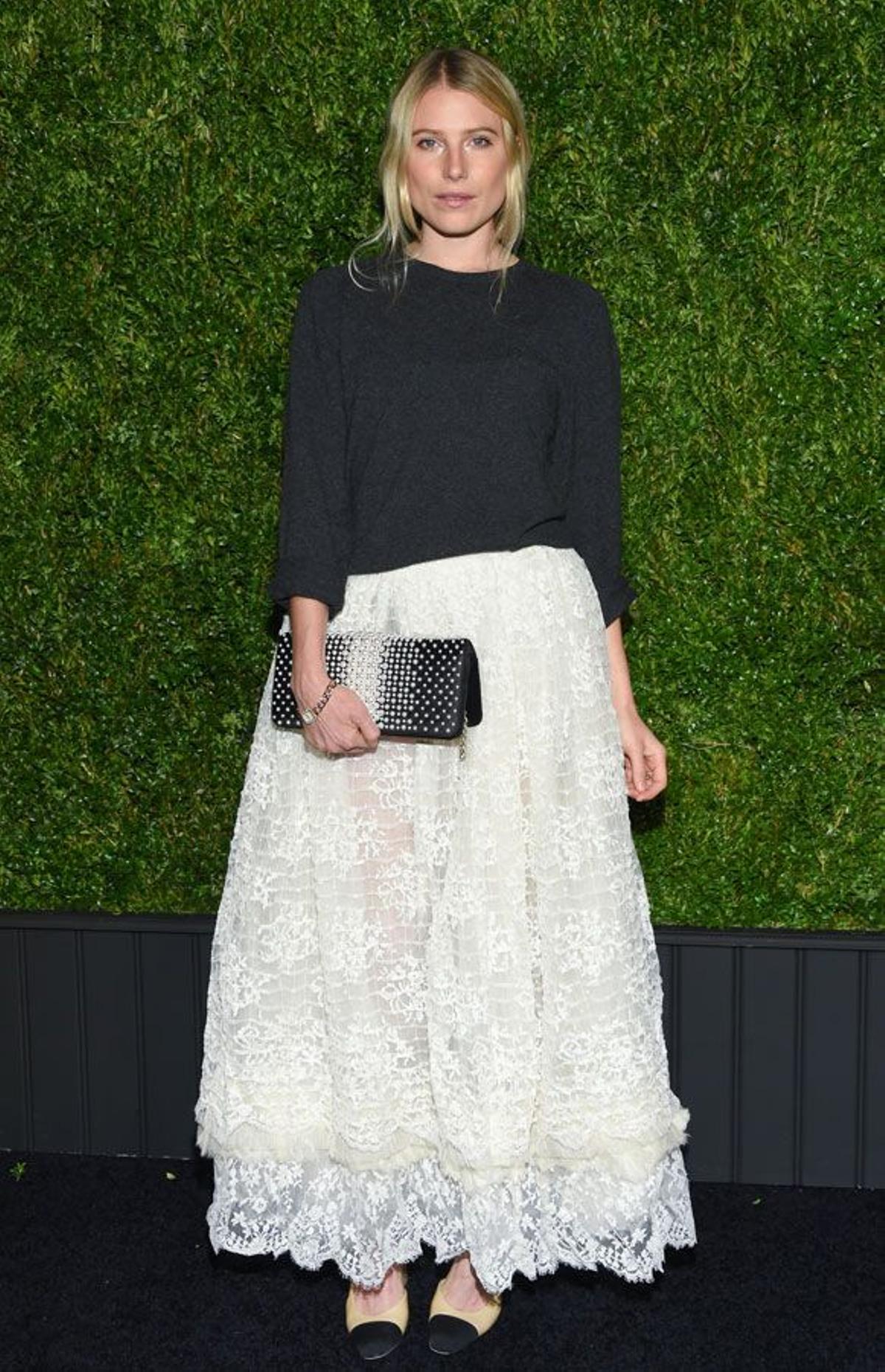 Dree Hemingway en la cena de Chanel en el Festival de Tribeca