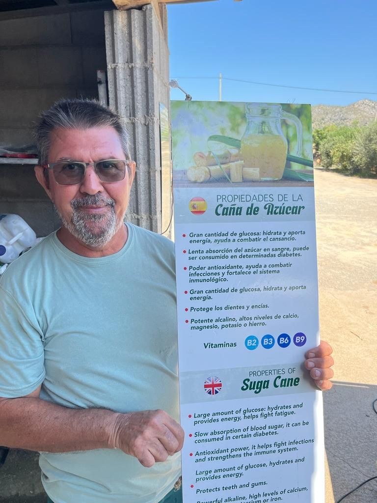Fotos | Así se elabora el zumo de caña de azúcar en Mallorca