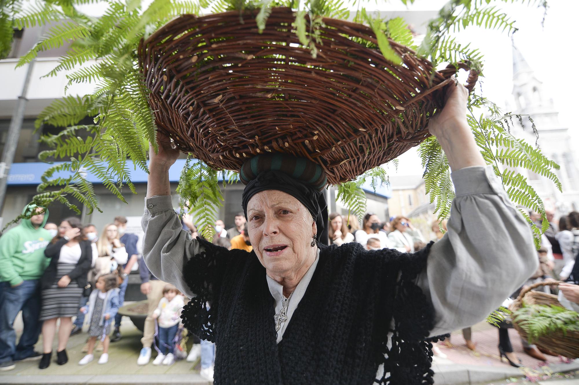 Inicio de las fiestas del Bollo de Avilés