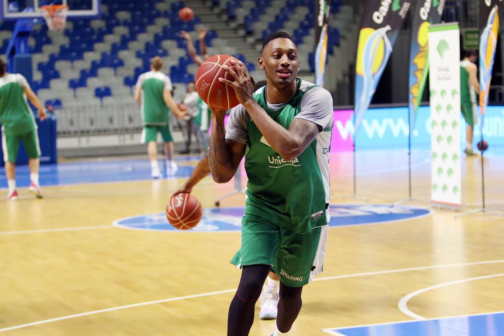 El Unicaja abre su entrenamiento al público