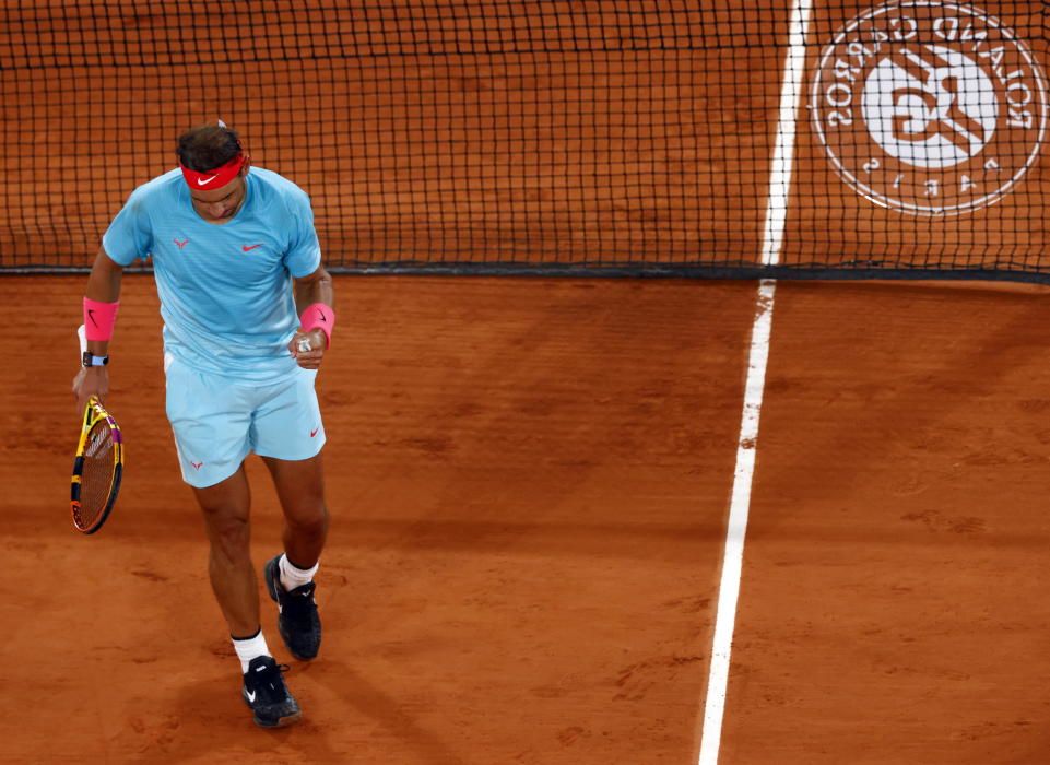 Nadal supera a Sinner y accede a semis en París