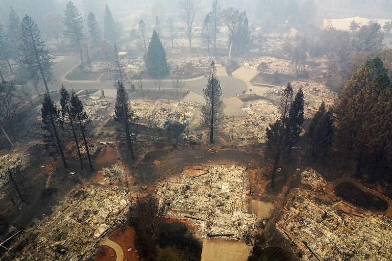 El devastador incendio de California, en imágenes