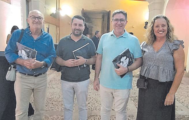 Oscar Pipkin, Llorenç Perelló, Guiem Ginard y Antònia Binimelis.