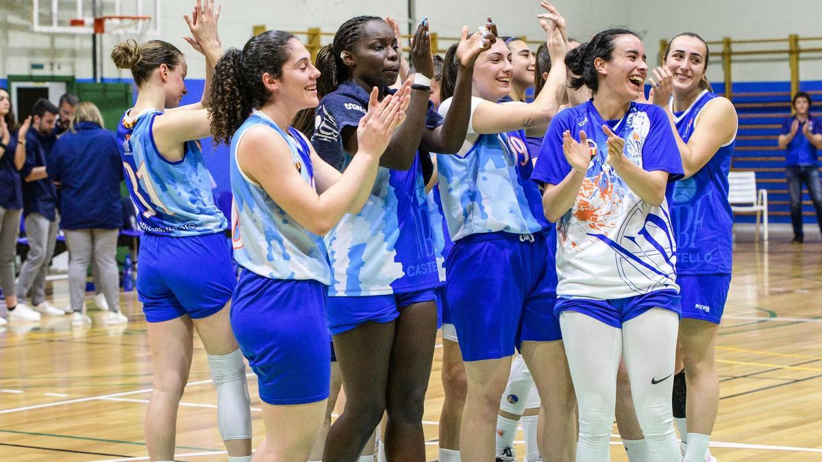 Las jugadoras del NBF durante un encuentro.