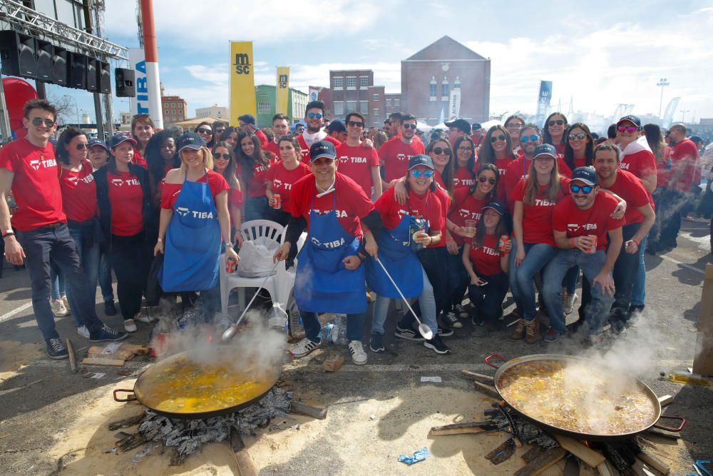 Concurso Mundial de Paellas en el Puerto