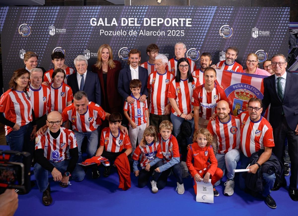 Peña Atlética de Pozuelo de Alarcón en la gala del deporte de Pozuelo, 2025