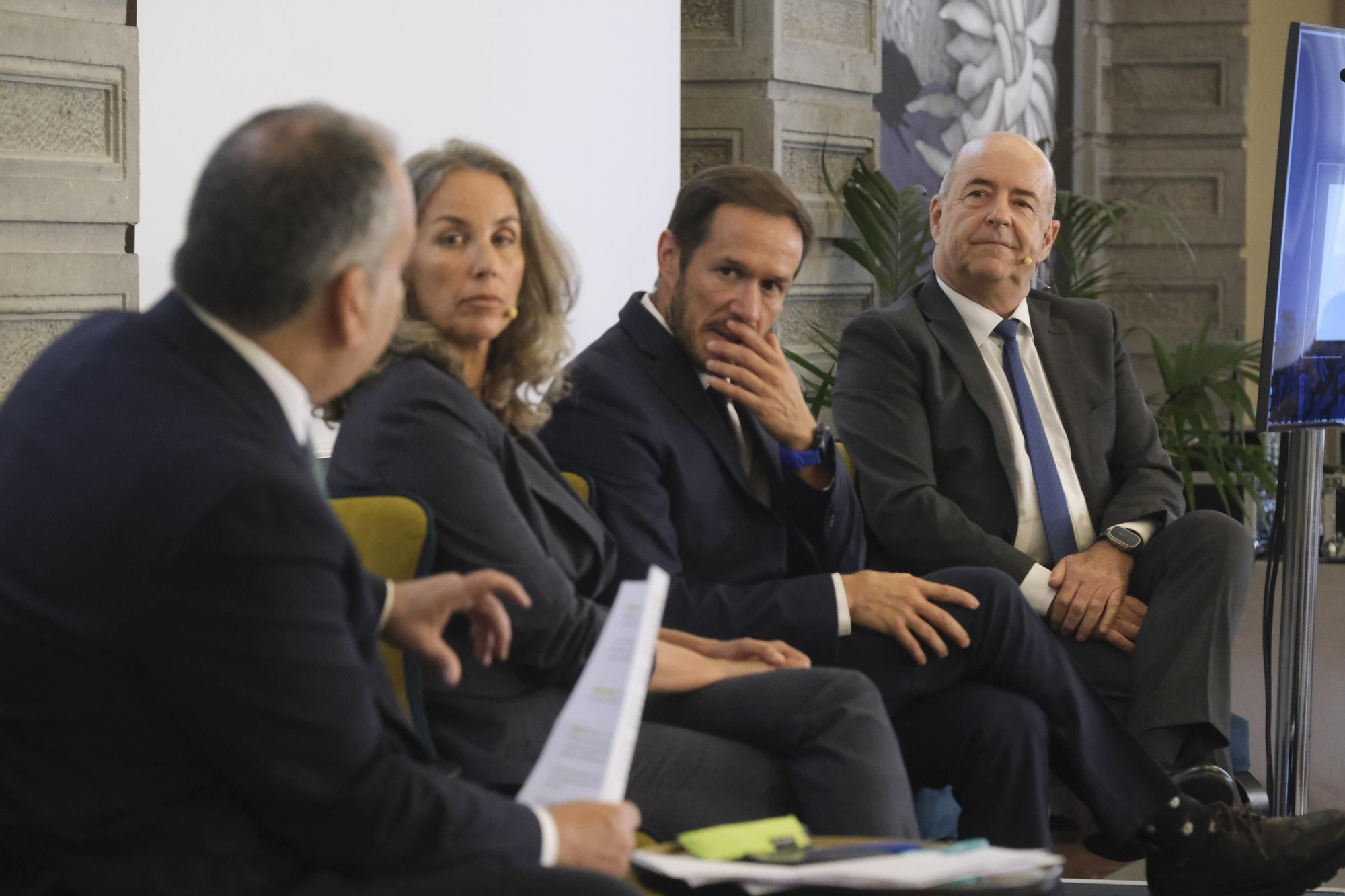 Foro Cambio Climático, con la presencia del consejero de Transición Ecológica del Gobierno de Canarias, Mariano Hernández Zapata. 