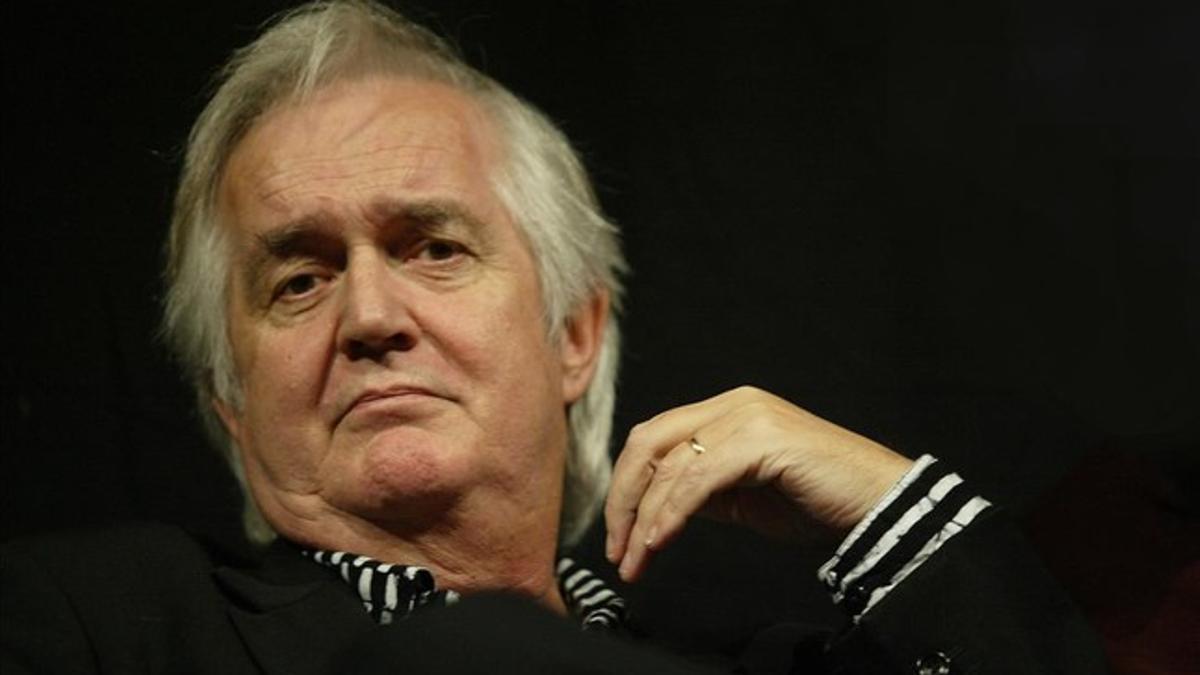 Henning Mankell, durante una visita a Barcelona.