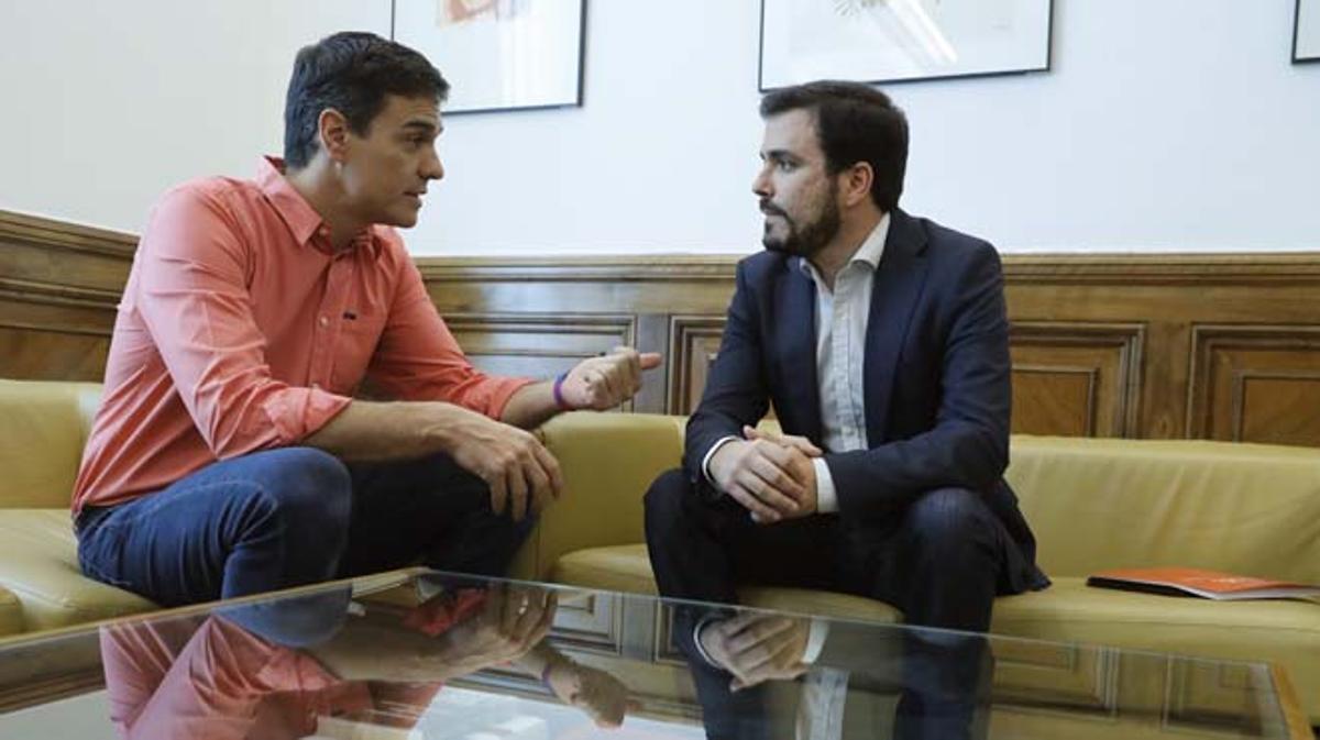 Derogar las políticas del Partido Popular es el nexo de unión de los dos líderes políticos.