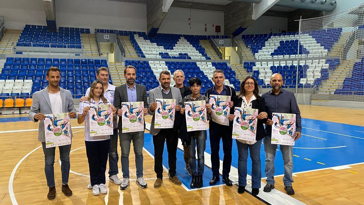 Acto de inauguración de la 1ª jornada de la Liga Iberdrola de Gimnasia Artística Femenina. Palma