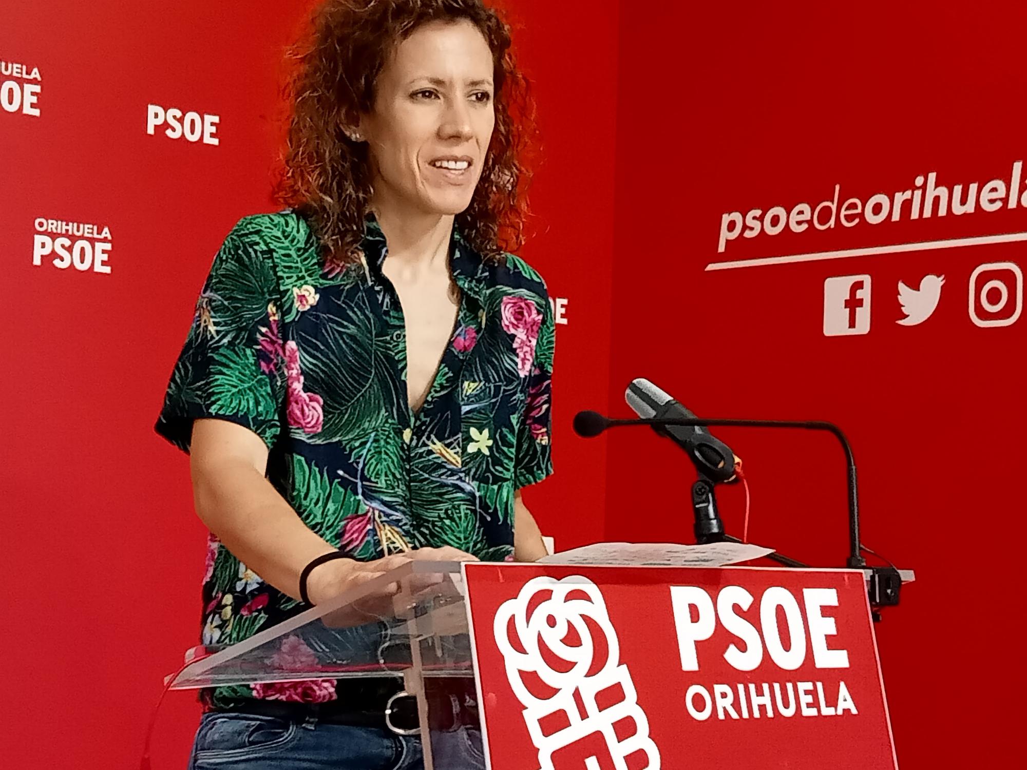 La edil socialista, Patricia Menárguez, este jueves