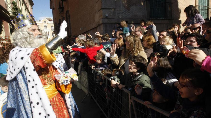 Melchor a su llegada el año pasado a la Glorieta