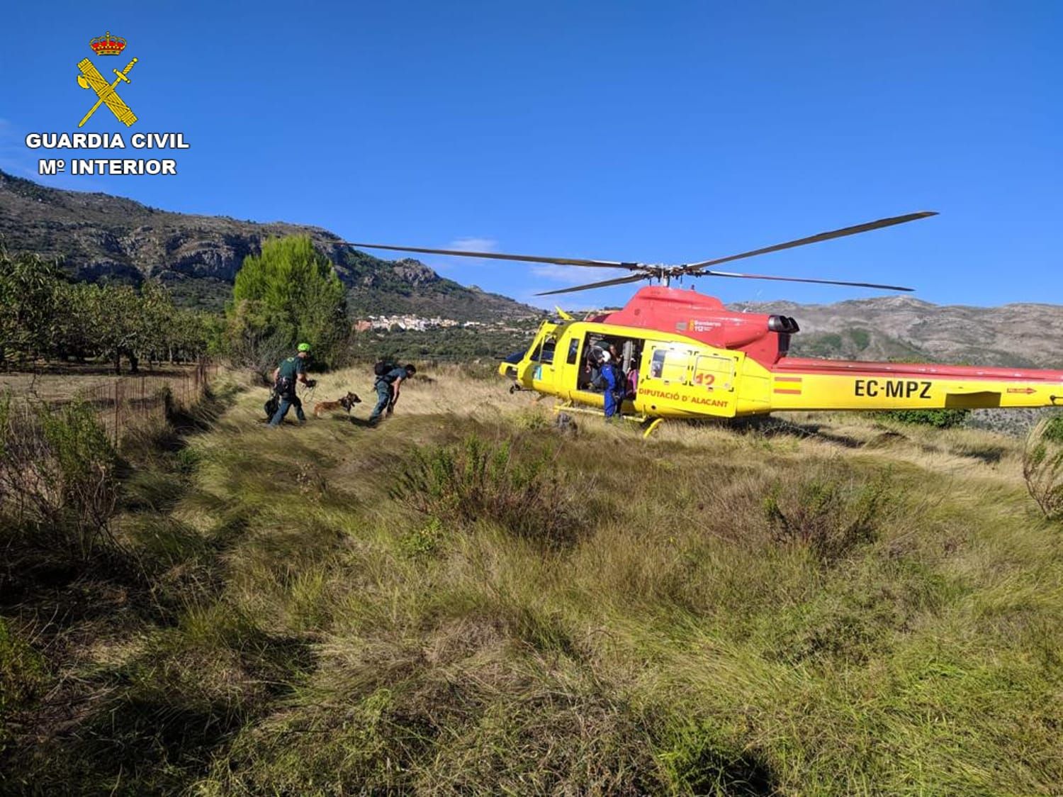 Así fue la búsqueda del langreano fallecido en Alicante tras caer cuando hacía senderismo