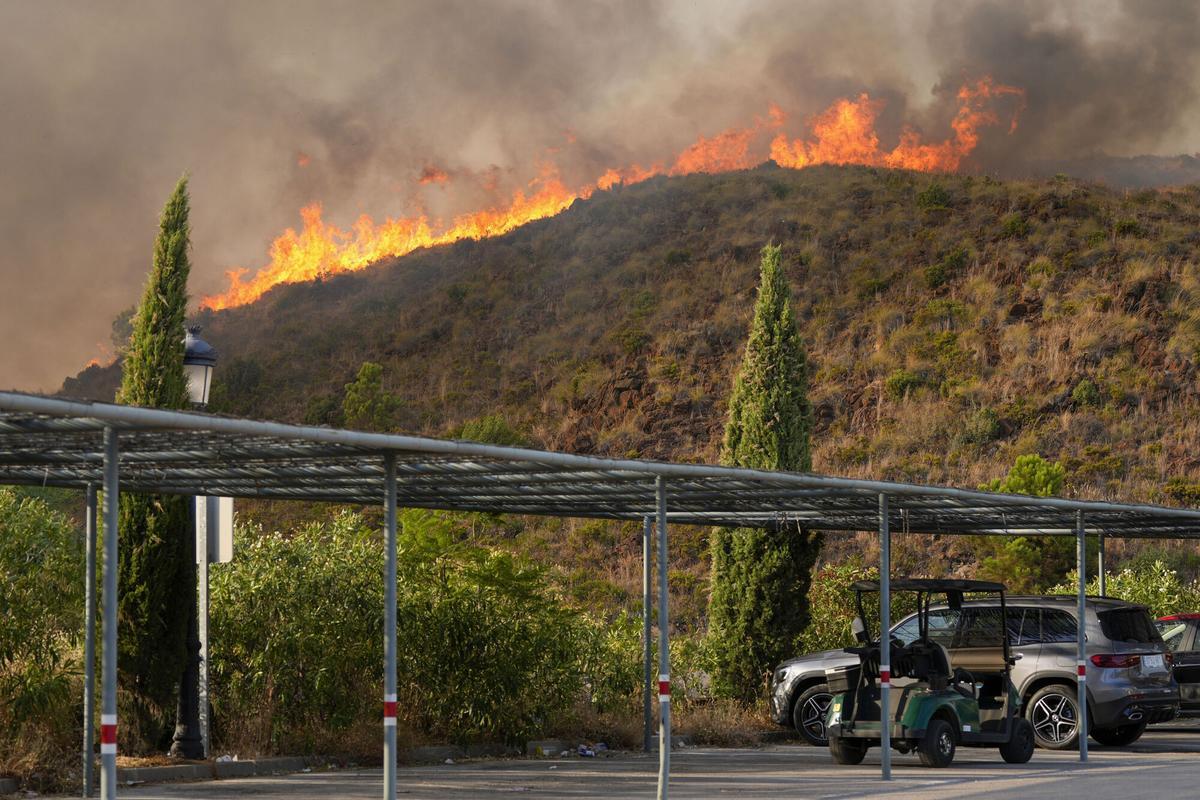 El incendio de Benahavís, en imágenes El incendio de Benahavís, en imágenes