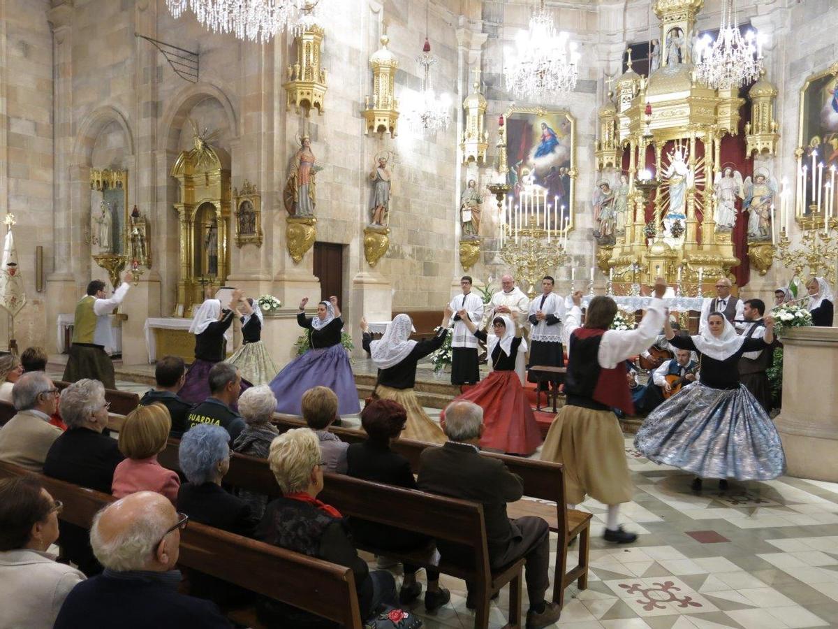 Imagen de archivo de una celebración en el oratorio de Porreres