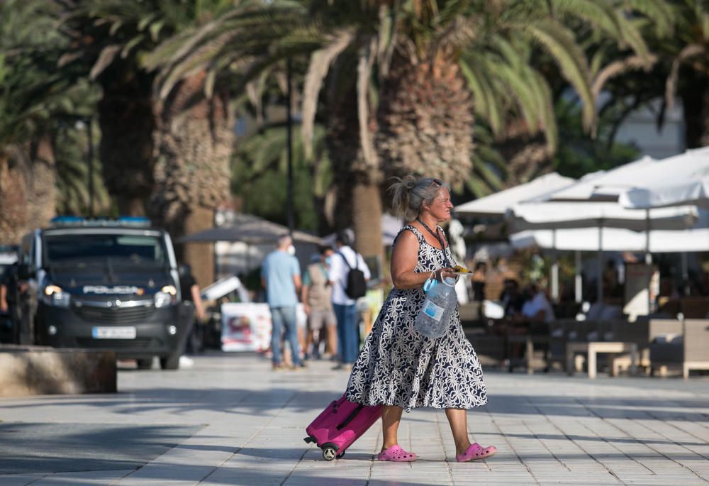 Desalojo de okupas en Los Cristianos