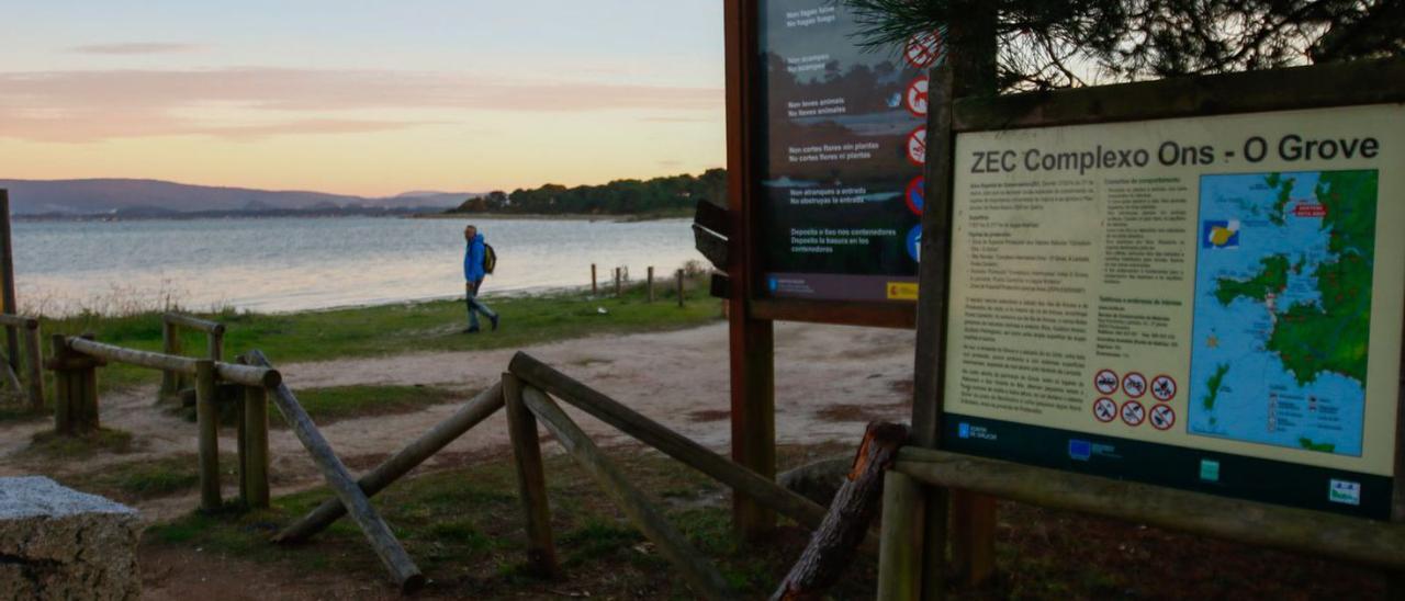 Parque de Carreirón, en A Illa de Arousa.