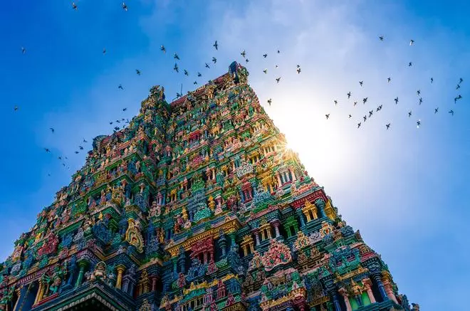 El templo de Meenakshi, pura fantasía en el sur de la India