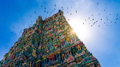 El templo de Meenakshi, pura fantasía en el sur de la India