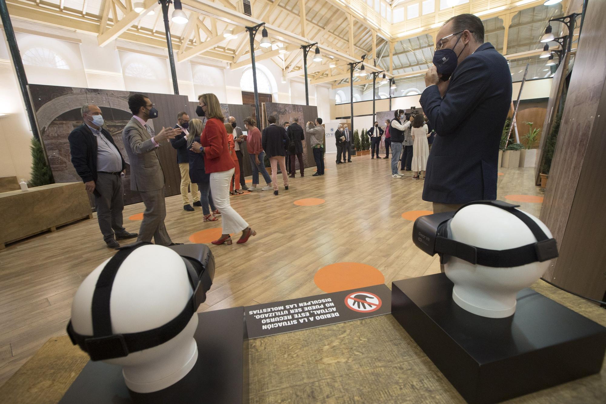 Trascorrales abre una ventana al pasado: inauguración de la muestra "Santullano, viaje al siglo IX"