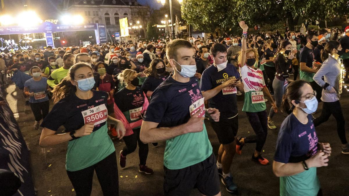 La San Silvestre de Oviedo, en imágenes