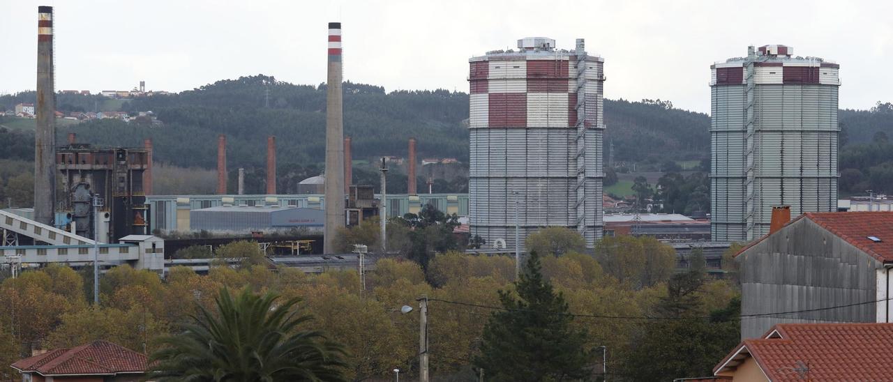 Instalaciones de baterías de coque.