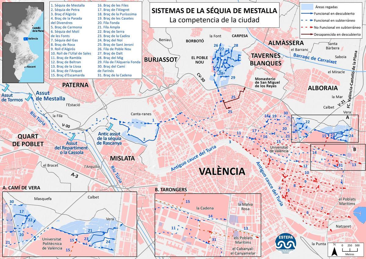 Séquia de MESTALLA.
