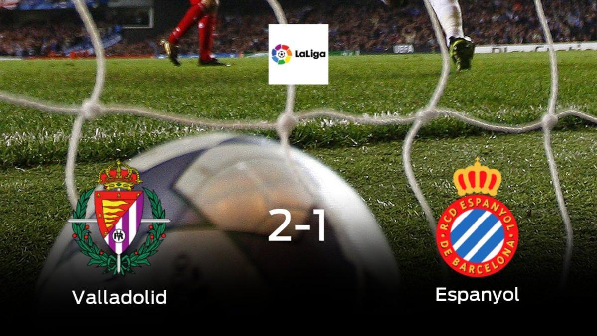 Los tres puntos se quedan en casa: Real Valladolid 2-1 Espanyol