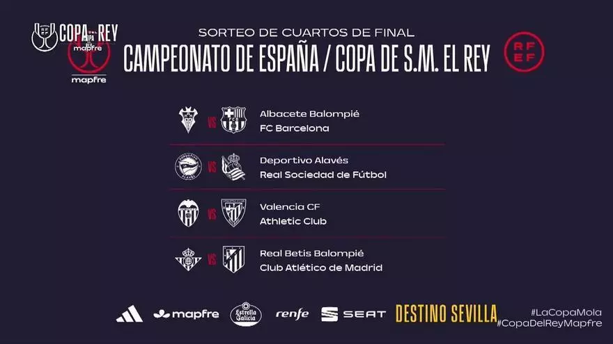 Decididas las últimas eliminatorias a partido único