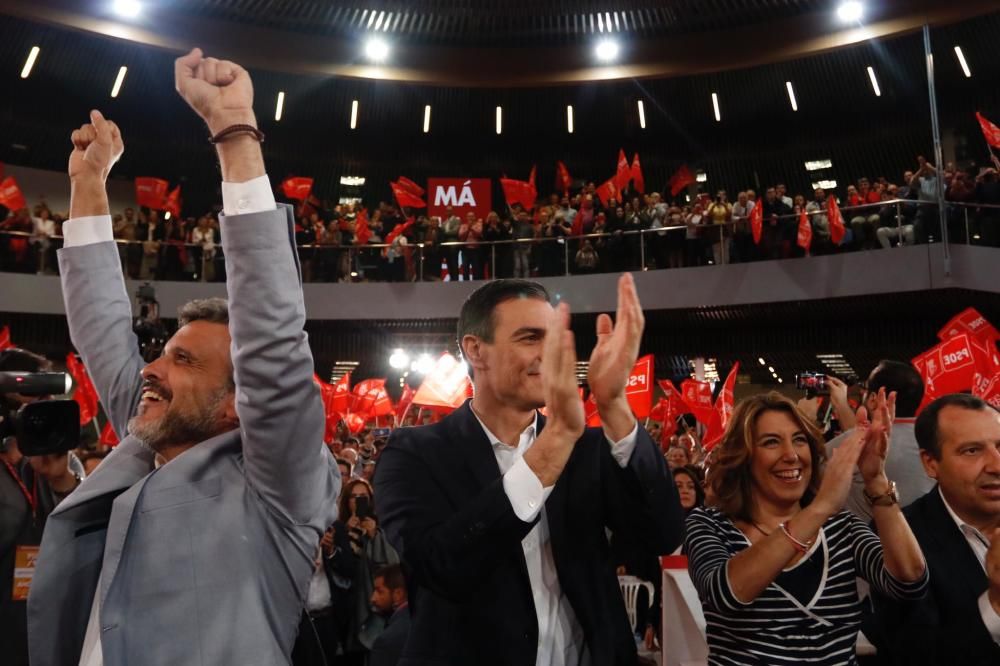 Mitin de Pedro Sánchez en Torremolinos en la campaña del 10-N-