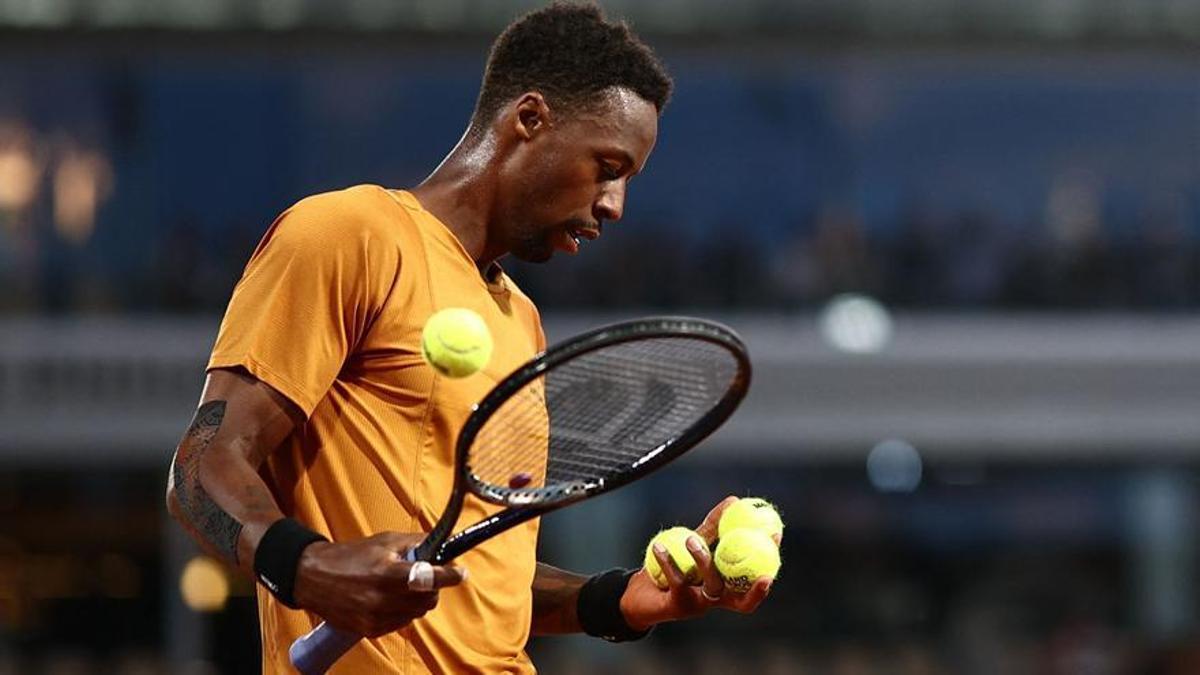 Gael Monfils, en Roland Garros.