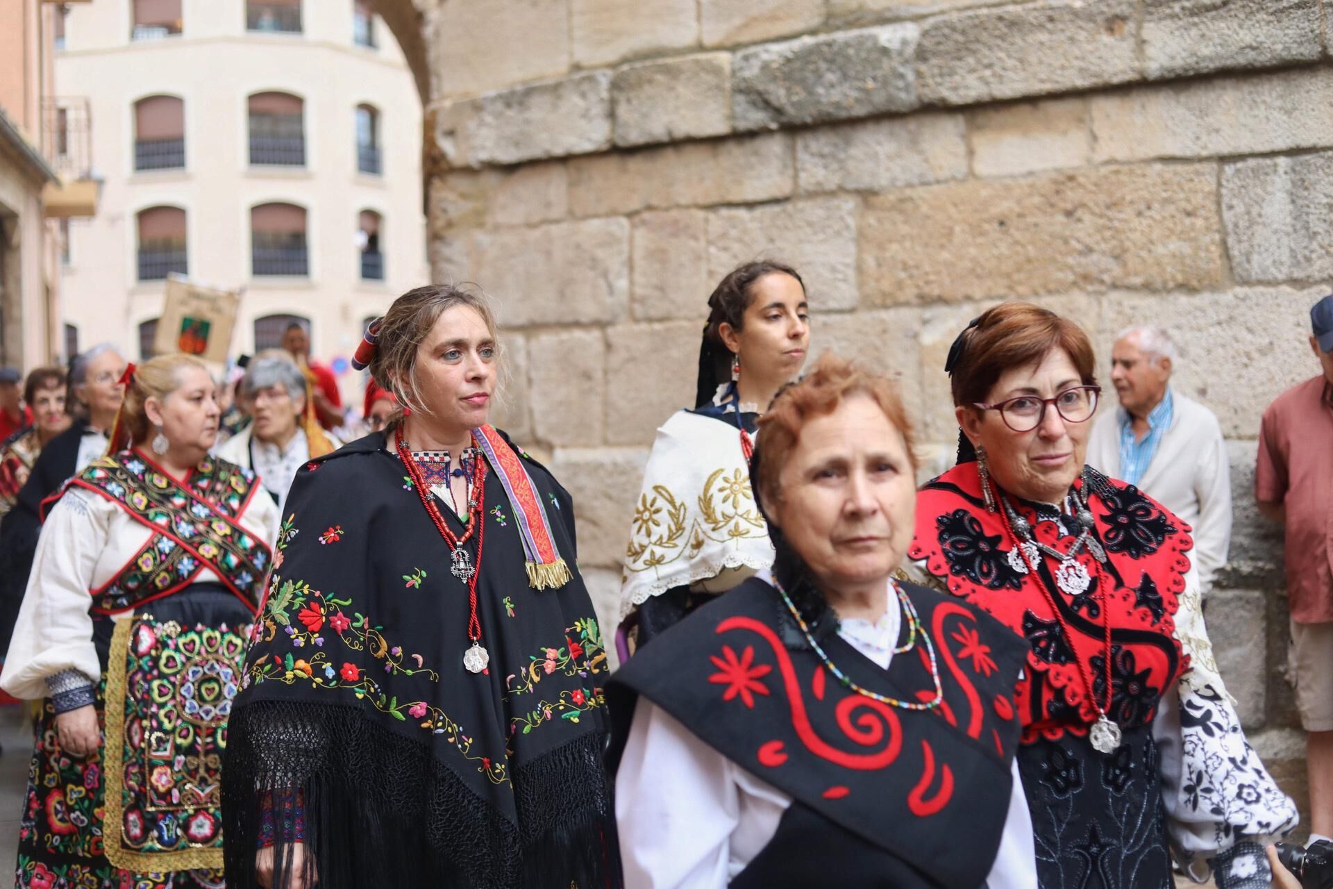 GALERÍA | Desfile de indumentaria tradicional de Zamora en San Pedro