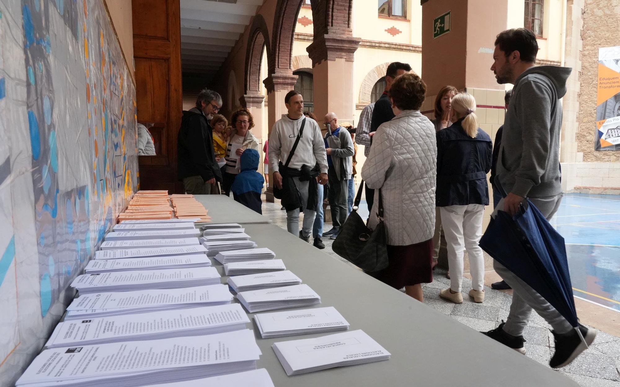 Las imágenes de la jornada electoral del 28M en Castellón
