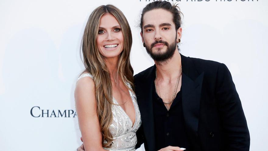 Heidi Klum junto a Tom Kaulitz.