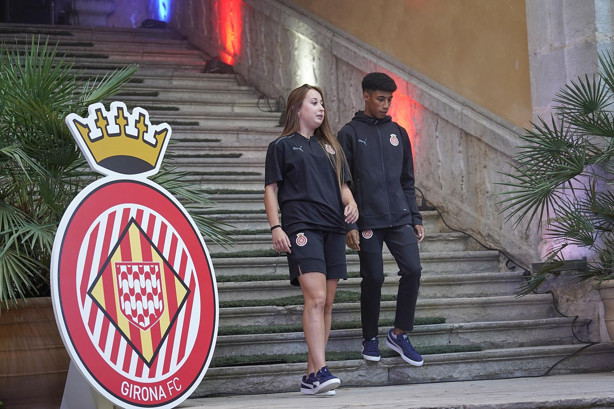 El Girona presenta les equipacions per la temporada 2021-22