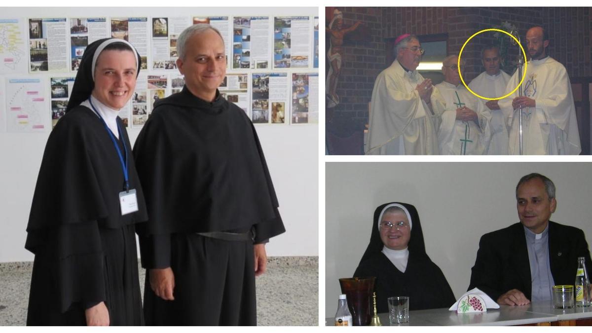 Imágenes del hoy Papa León XIV en sus visitas a la provincia de Castellón.