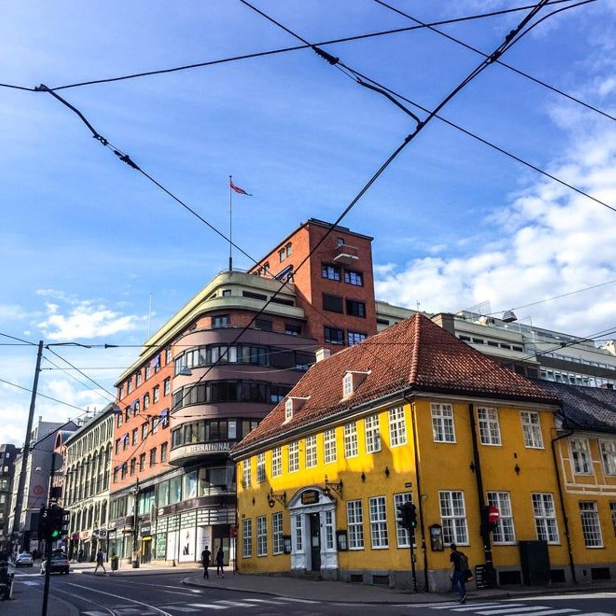 Calles del centro de Oslo.