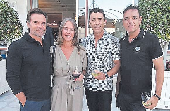 Frederic Pinya, Susy Bellafont, Nacho García y Toni Pérez.