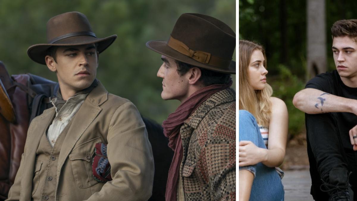 Fotogramas de 'El joven Sherlock' y 'After'