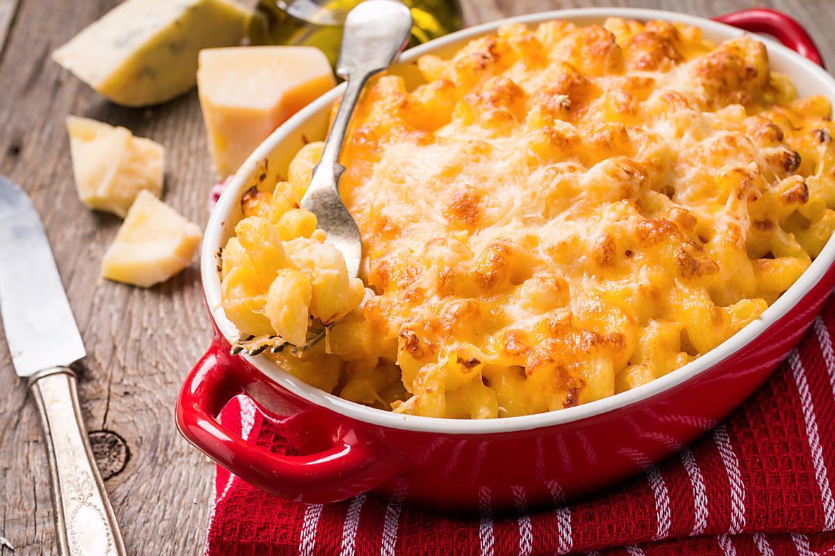 Macarrones con queso.