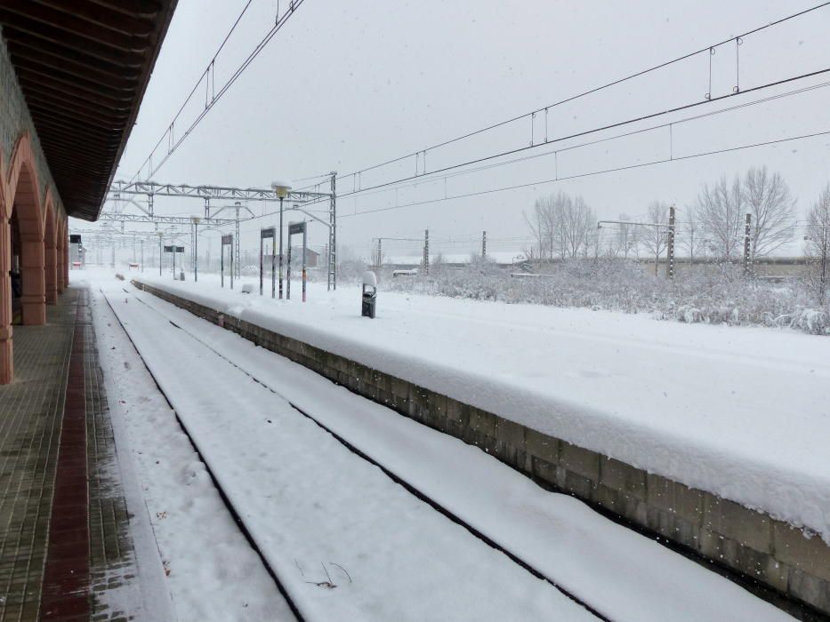 Neu a Puigcerdà.