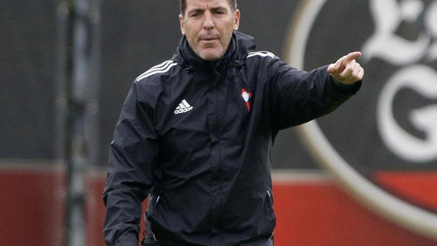 Berizzo, entrenador del Celta // RICARDO GROBAS