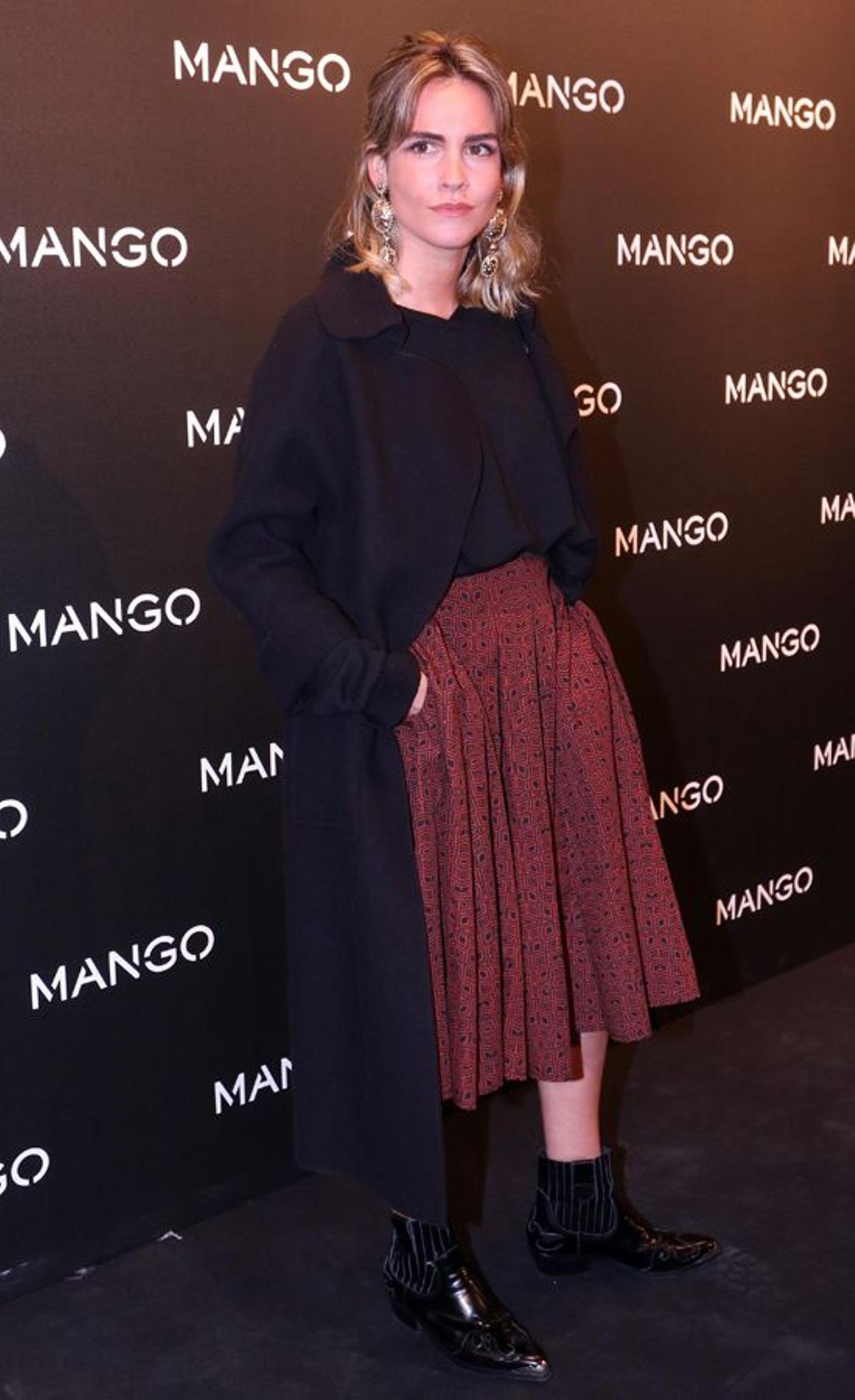 Blanca Miró en la fiesta de Mango en Barcelona